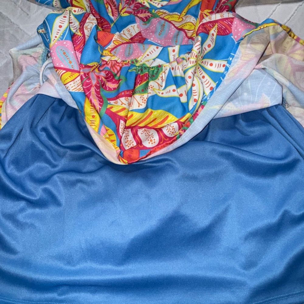 Flying Tomato Blue and Pink Dress - Picture 9 of 13